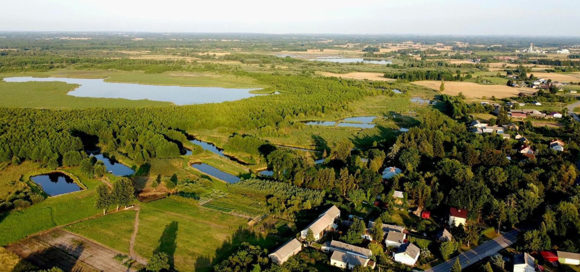 Agroturystyka Kraina Jezior Ludwin Bagian luar foto