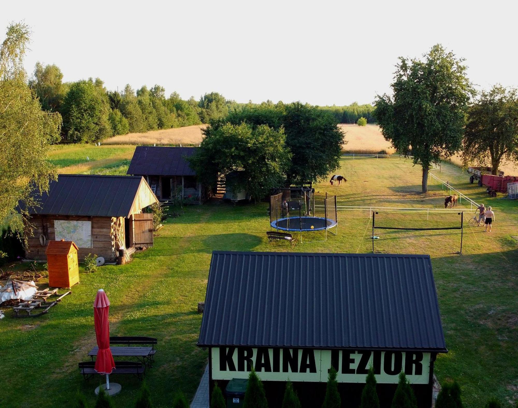 Agroturystyka Kraina Jezior Ludwin Bagian luar foto