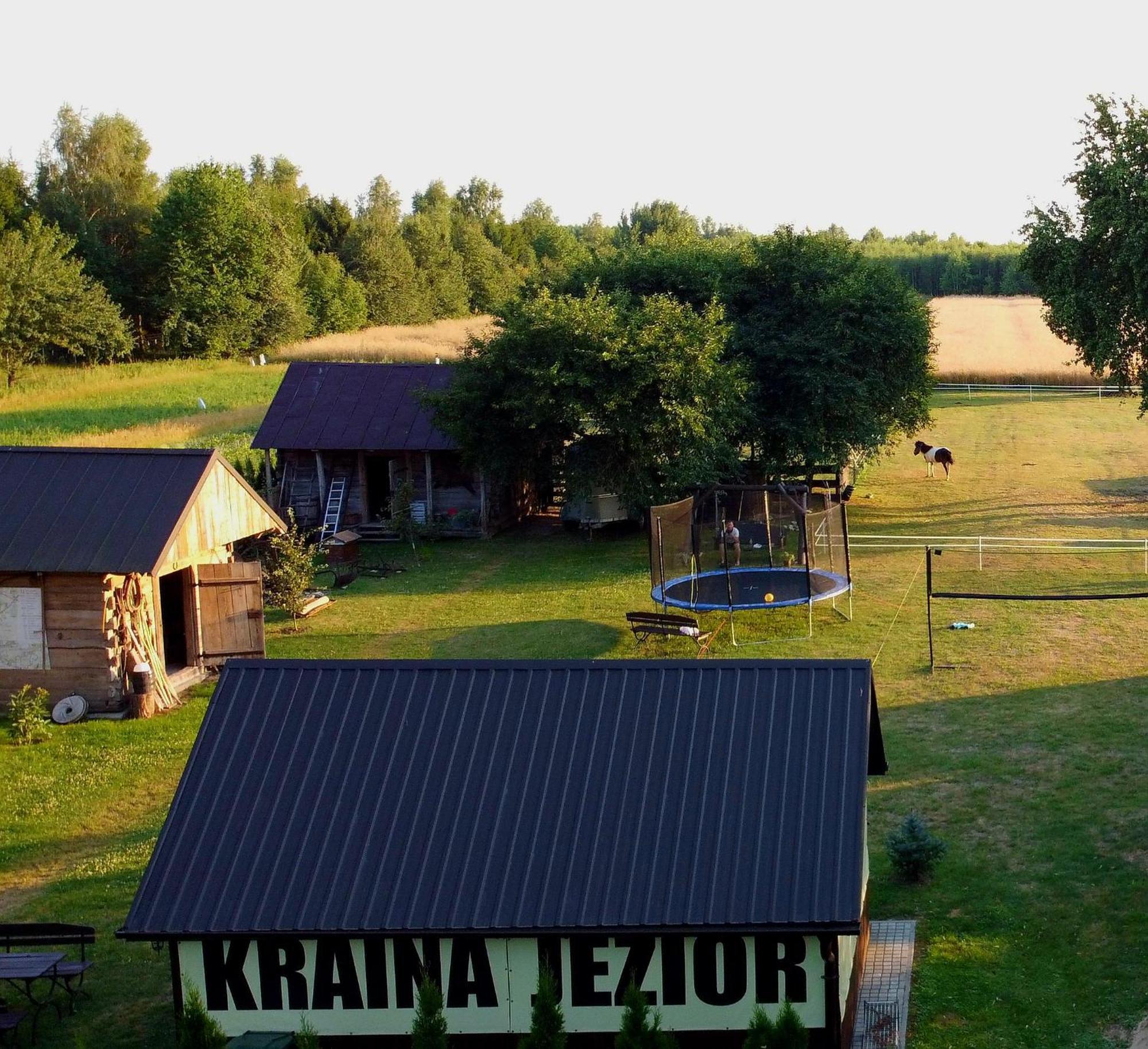 Agroturystyka Kraina Jezior Ludwin Bagian luar foto